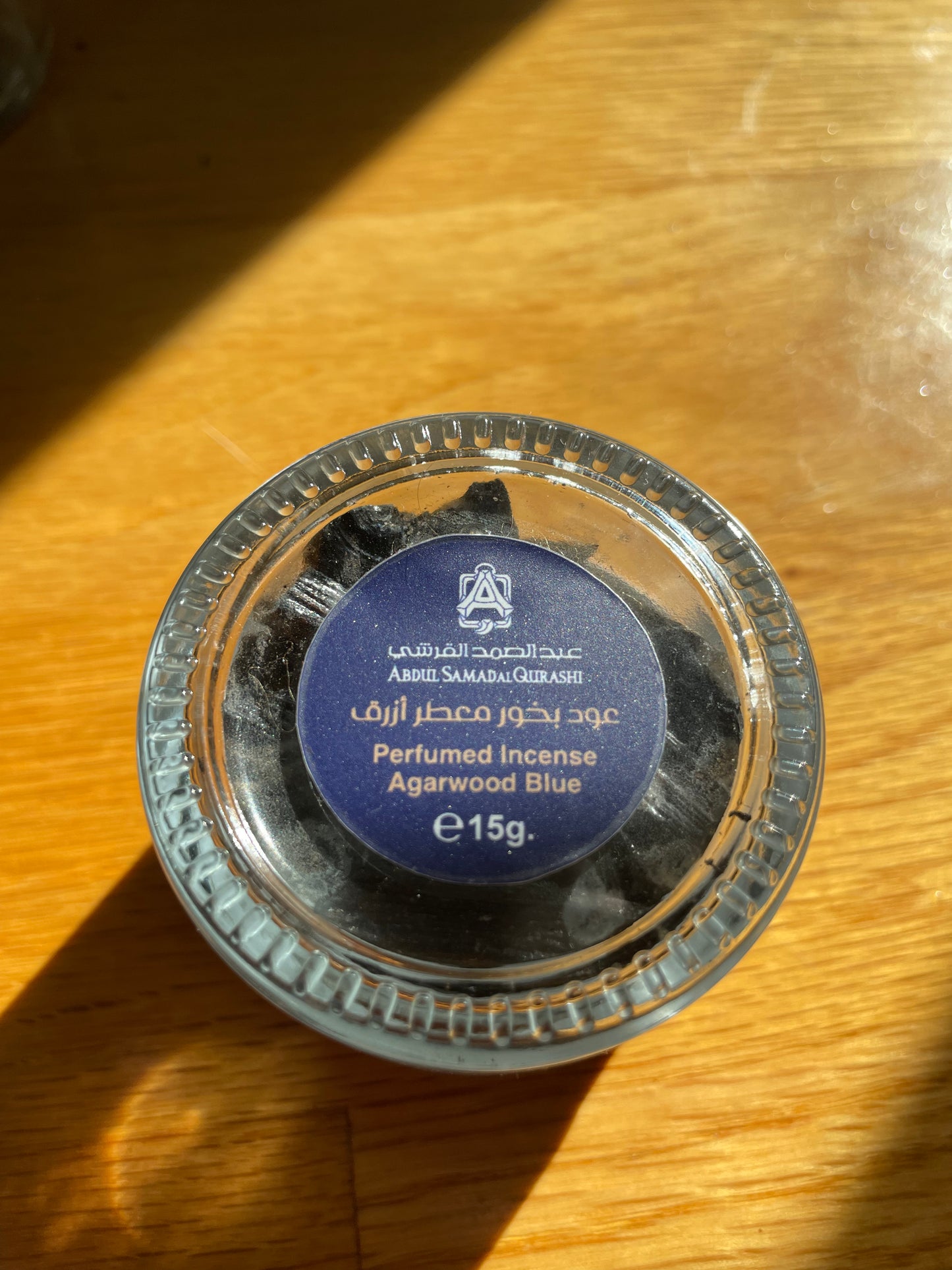 Abdul Samad Al Qurashi - Perfumed Incense Agarwood Blue 15g